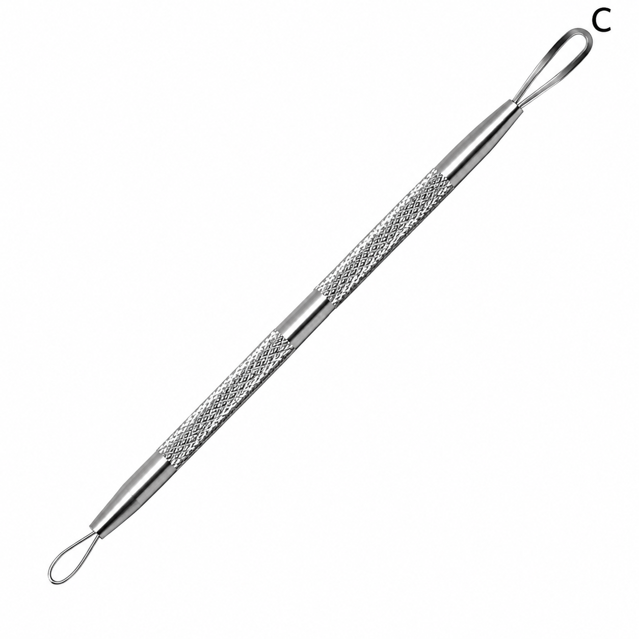 Dual-Head Acne & Blackhead Remover Tool – Professional Stainless Steel Extractor
