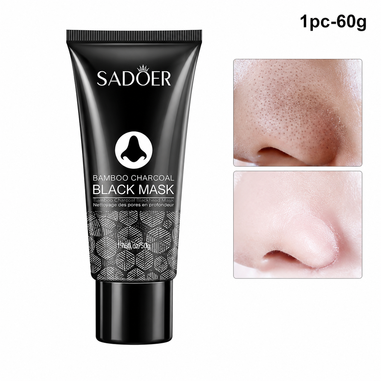 Bamboo Charcoal Blackhead Remover Mask
