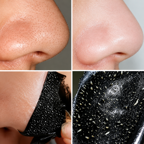 Bamboo Charcoal Blackhead Remover Peel-Off Mask – Deep Cleansing & Pore Care
