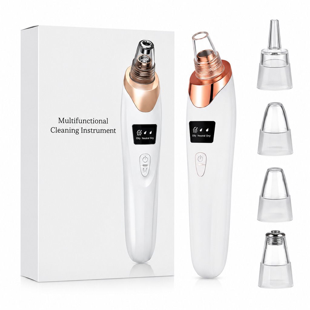 Electric Blackhead Remover Vacuum – USB Rechargeable Facial Pore Cleaner