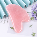 Natural Rose Jade Gua Sha Massage Tool – Facial & Body Sculpting Stone