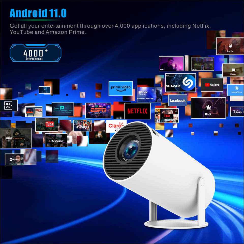 Cinema LCD Display 4k 1080P Video Projecteur
