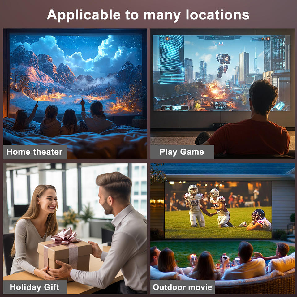Cinema LCD Display 4k 1080P Video Projecteur